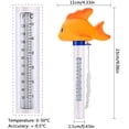 thumbnail image 3 of Swimming Pool Swimming Pool Thermometer, Floating Swimming Pool Thermometer Cute Cartoon Thermometer for Spa Tub Water Temperature Hot Tub Fish Pond (Goldfish), 3 of 5