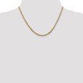 thumbnail image 2 of Leslie's 14K 2.9mm Flat Beveled Curb Chain (Weight: 6.09 Grams, Length: 18 Inches), 2 of 4