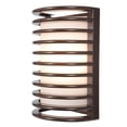 thumbnail image 1 of Access lighting 20010LEDDMG-BRZ-RFR 7 x 10.5 x 5 in. Bermuda Marine Grade Wet Location LED Bulkhead, Bronze, 1 of 1
