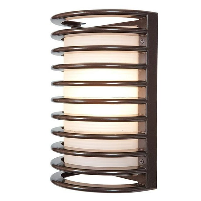 Access lighting 20010LEDDMG-BRZ-RFR 7 x 10.5 x 5 in. Bermuda Marine Grade Wet Location LED Bulkhead, Bronze