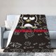 thumbnail image 2 of Manta de dibujos animados Badtz-Maru, manta de vellón ultra suave y acogedora de lujo para sofá cama, mantas de franela cálidas para todas las estaciones, ropa de cama para niños, adolescentes y, 2 of 7