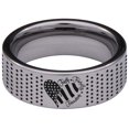thumbnail image 4 of American Patriot Tungsten Carbide Ring, 4 of 9