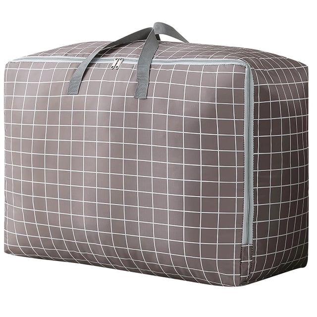 Sac de Couette en Coton Oxford Épaissi Sac de Rangement Portatif pour Couette