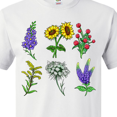 thumbnail image 4 of Inktastic Group of Beautiful Wildflowers T-Shirt, 4 of 5
