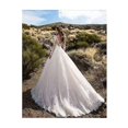 thumbnail image 2 of Vestidos de novia de novia de manga larga con un hombro, 2 of 4