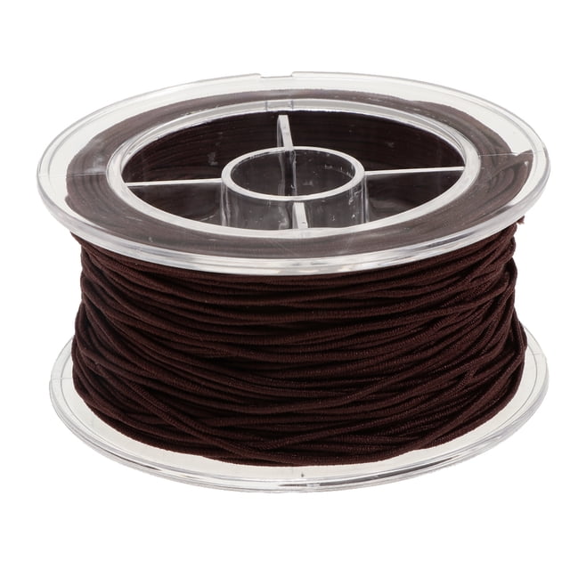 Carrete de Cordón elástico permanente Sunnimix 1cm color Café