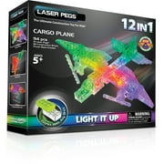 Laser Pegs 12-in-1 Cargo Plane Building Set