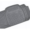 thumbnail image 3 of BDK MT-713-GR Diamond All-Weather Rubber Floor Mats for Car, SUV, and Truck, Trimmable, Heavy Duty, 3 of 9