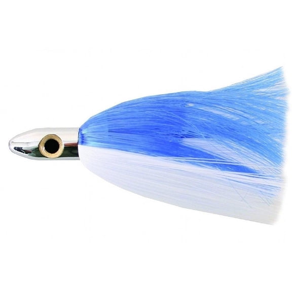 Iland Tracker 4.25" 3,4oz Chrome Head,Blue-White Lures