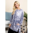 thumbnail image 5 of Ultra Cozy Tie Dye French Terry Brush Oversize Casual Pullover, 5 of 5