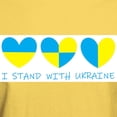 thumbnail image 3 of CafePress - I Stand With Ukraine Heart T Shirt - Men's Classic Graphic T-Shirt, 3 of 4