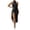 Black, variant on Tqcoqu Womens Maxi Dress Sleeveless Ruched Side Slit Bodycon Elegant Long Dress for Party Vacation Cocktail,Black,Women's XS-L