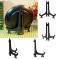 thumbnail image 3 of 3 inch Easel, 6pcs Mini Easel Display Stand Black Picture Easels Picture Frame Stand Holder Decorative Plate Stand Holder for Small Picture, Decorative Plate - by Viemira, 3 of 11