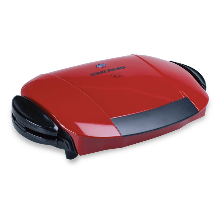 George Foreman 5-Serving Removable Plate Electric Indoor Grill and