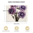 thumbnail image 2 of COMIO  Floral Wall Art, Botanical Art, Botanical Print, Botanical Pictures Wall Decor, Purple Wall Art, Purple Bathroom Pictures, Botanical Wall Art, Botanical Print, 2 of 5