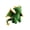 Green, variant on Emotional Support Dragon Pocket Buddy, Cute Dragon Plush Stuffed Animals with Encouragement Card, Anxiety Relief Desk Decor, Fantasy Gift for Students & Adults, 5.9 Inch(Purple)