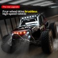 thumbnail image 1 of Coche Rc 4WD 1/16 Monster Truck All Terrains 70km/h 2.4GHz RC Vehículo con faros LED, 1 of 9
