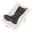 thumbnail image 6 of LAIMEIWEE Drawstring Boot Storage Bags 4-Pack, 21 x 12 in, Hiking & Travel(Beige), 6 of 8