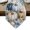Gray, variant on Coastal Pumpkins Fall Table Runner Linen Burlap Table Runner 72 Inches Long Blue Starfish Beach Thanksgiving Dresser Scarves for Kitchen Island Coffee Dining Room Party Holiday Decoration 16"x72"