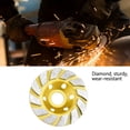 thumbnail image 1 of Copa de Muela Abrasiva de Diamante, Larga Vida útil, Rectificado Eficiente, Para Mármol, Granito, Cerámica, Con Muela Abrasiva Eleccica de Alta Velocidad, 1 of 7