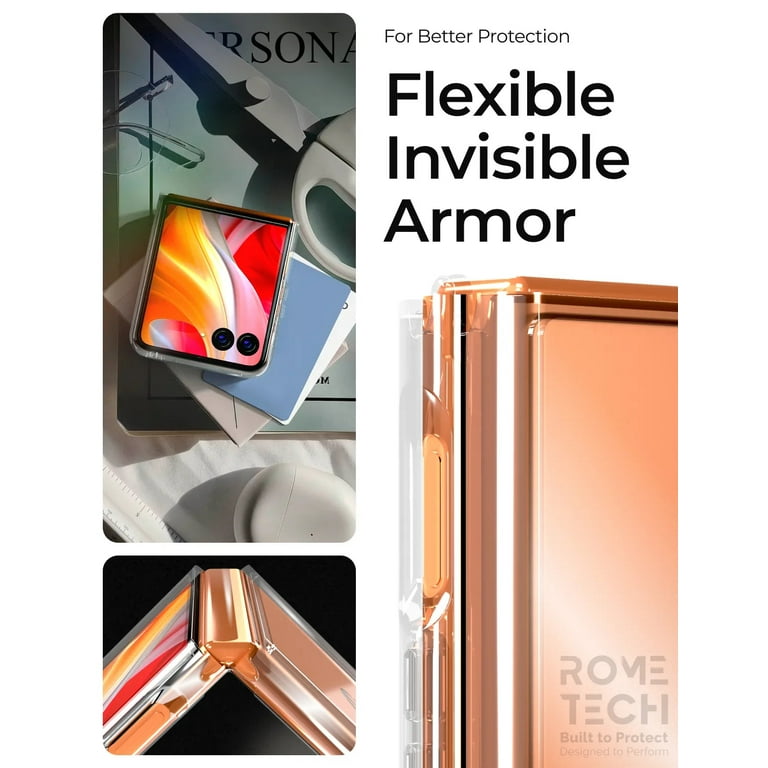 Coque Tech21 EvoClear Pour Motorola Razr (2024) – Transparente, Rigide, Slim
