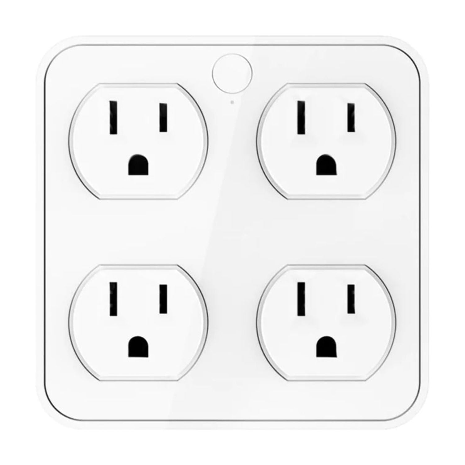 Wireless Wall Tap Smart Plug,Surge Protector, 4 Outlet Extender with 4 USB Charging Ports, Compatible with Alexa Google Assistant, no Hub Required (4 Outlets,4 USB Ports),ETL Certification
