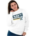 thumbnail image 4 of US Navy Eagle Anchor Logo Est 1775 Unisex Plus Size Sweatshirt Brisco Brands 5X, 4 of 5