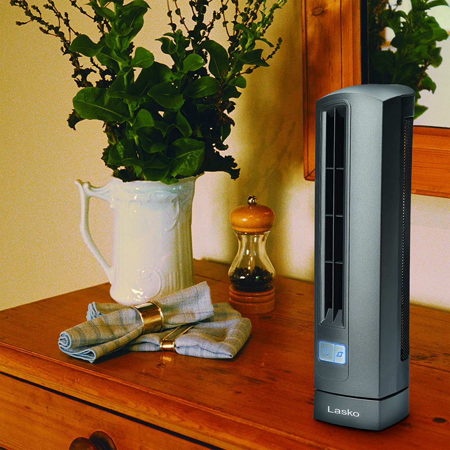 Lasko 4000 Air Stik Ultra-Slim Oscillating Fan - Walmart.com