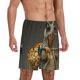 thumbnail image 2 of Fotbe Surreal Weightlifting Snail Pantalones Cortos de Pijama para Hombre, Ropa de Dormir, Pantalones de Pijama Cortos para Hombre-4X-Large, 2 of 6