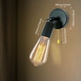 thumbnail image 5 of Traditional Modifiable Iron Wall Lamp With Pull Chain Change Flexible Direction For Residence, 5 of 9