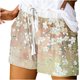 thumbnail image 1 of Mujeres Pantalones Cortos con Bolsillos Impresos Detalle Vendaje, Casual Y Suelto Ajuste Pantalones Cortos de las Mujeres para el Verano, 1 of 5