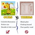 thumbnail image 3 of Rompecabezas de madera para niños de 2 a 5 años Rompecabezas para niños pequeños 9 piezas Juego de juguetes educativos de aprendizaje preescolar Rompecabezas de animales para niños y niñas de 2 3 4 a, 3 of 5