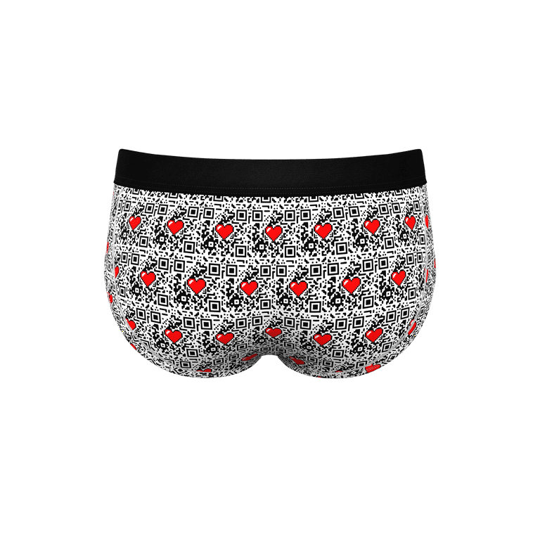 The Scan Me - Shinesty QR Code Ball Hammock Pouch Underwear Briefs Medium