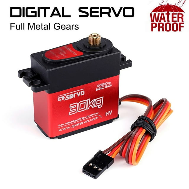 HS3230 30KG 25T Servo Numérique Sans Noyau Étanche à Engrenage Métallique pour Modèles RC