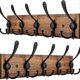 thumbnail image 1 of Perchero de Pared Rústico de 43 cm, Paquete de 2, con de Estilo Rústico para Colgar Abrigos, Bolsos y Toallas., 1 of 5