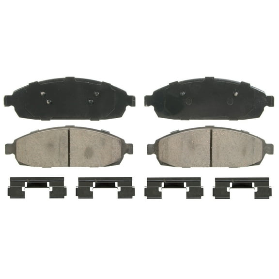 Disc Brake Pad Set Fits select: 2006-2010 JEEP GRAND CHEROKEE, 2006-2010 JEEP COMMANDER