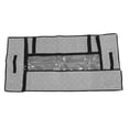 thumbnail image 2 of Contenedor De Almacenamiento Debajo De La Cama, Plegable, 45 L, Gran Capacidad, Gris, Almacenamiento Debajo De La Cama Con Tapa Transparente De PVC Para Ropa, 2 of 7