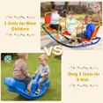 thumbnail image 6 of Gymax Kids Teeter Totter Outdoor Teeter Totter Gift for Children Boys Girl, 6 of 10