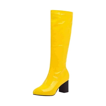 

NOKIO Women s Stylish And Handsome PU Toe Comfortable Non Abrasive Boots Women S Knee High Riding Boots With Ankle Strap Black Knee High Boots For Women