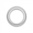 thumbnail image 7 of Recessed Ceiling Fan Spot Lighting Trim White Urethane Decorative Concentric Medallion Foam 6.5" ID x 10.13" OD Water resistant Lightweight Light Rosettes Renovators Supply Pack of 5, 7 of 7