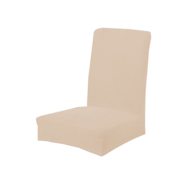 Matsuzay 2 piezas de fundas para sillas divididas de grano de maíz, funda protectora sólida resistente al desgaste, Protector exterior, elementos Decoración del hogar Beige Matsuzay HA012477-04
