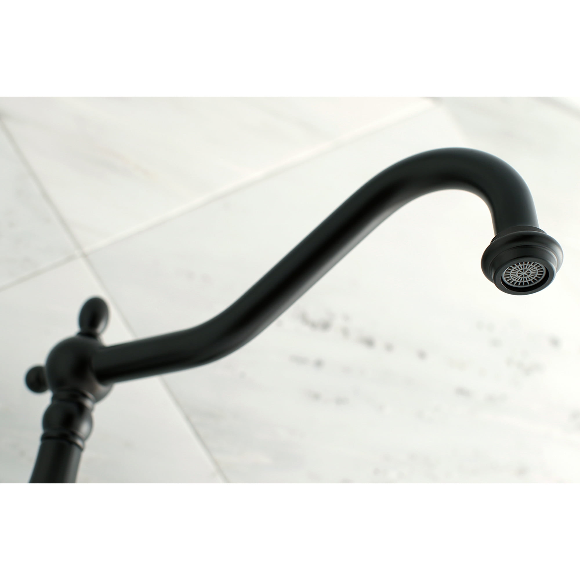 Kingston Brass KS1025PL Heritage Two-Handle Wall Mount Roman Tub Faucet, Oil Rubbed Bronze