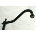 thumbnail image 3 of Kingston Brass KS1025PX Heritage Two-Handle Wall Mount Roman Tub Faucet, Oil Rubbed Bronze, 3 of 8