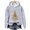 Silver, variant on Futezty Christmas Sweatshirts for Women Novelty Funny Santa Xmas Tree Graphic Pullover Tops Loose Casual Fleece Shirts