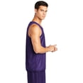 thumbnail image 3 of Classic Men Mesh Reversible Tank Color Purple Size Large, 3 of 8