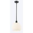 thumbnail image 5 of Innovations Lighting - White Venetian - 1 Light Stem Hung Mini Pendant In Modern, 5 of 7