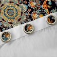 thumbnail image 4 of Castle Fairy Boho Mandala Black Out Curtains,Bohemian Curtains Pack of 2 (42x63 Each), 4 of 6