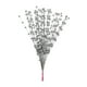 thumbnail image 2 of Artificial Glitter Berry Stems Fake Christmas Picks Decorative Glitter Sticks For Christmas Tree Vase Wreath Crafts Xmas Tree Wreath Vase Filler Home Decor, 2 of 6