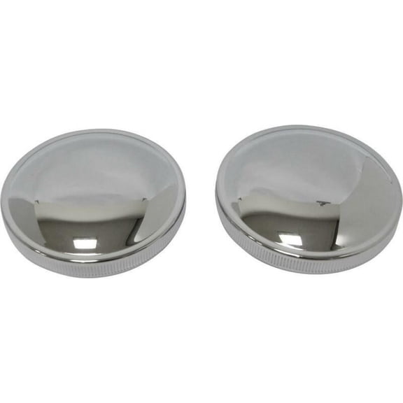 Harddrive Cam Style Gas Cap Set Chrome - 75-005