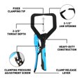 thumbnail image 2 of OX Tools Auto Adjust 7-Inch Gripped C Clamp OX-P204202, 2 of 6